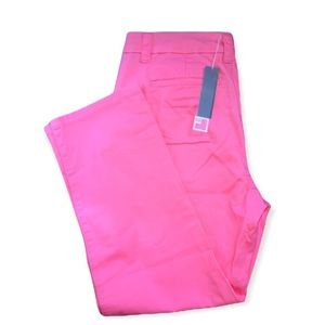 Super cute jcpenny Capri pants fun coral size 8